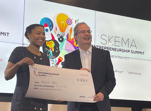 Félicitations aux lauréats du concours de pitch du SKEMA Entrepreneurship Summit 2023